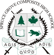 SPRUCE GROVE COMPOSITE HIGH SCHOOL logo